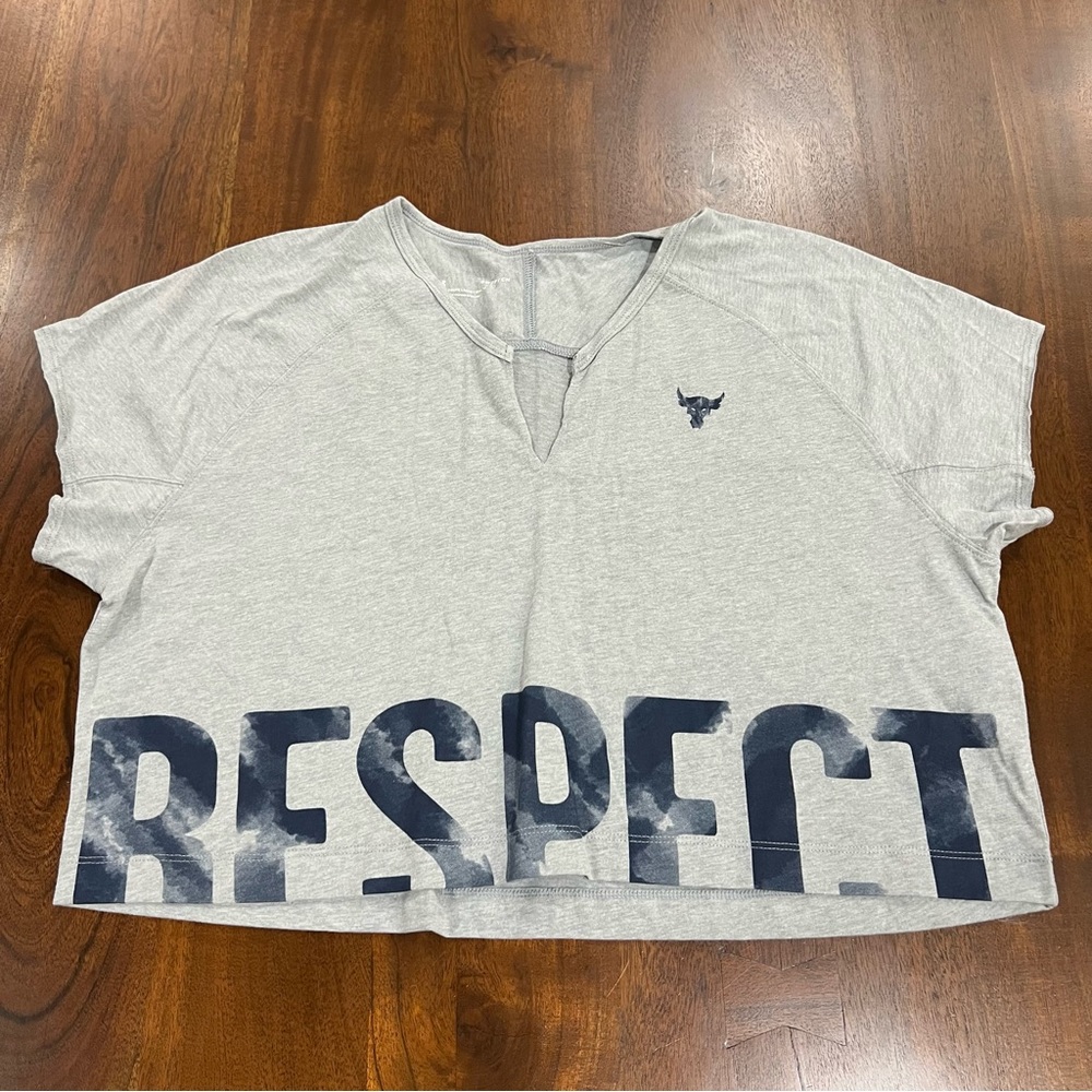 Under Armour Project Rock Respect Loose Shirt Size Small